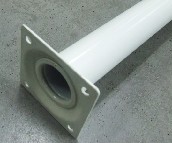 ����Ԋ�̶��߶����_ ���P� ���Ȱ�ɫ��2 ��30mm�L400mm 