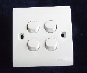 �ɱ�ָ���_�P C34/1  16A-220V  4λ�ο� ��ɫ����