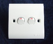 �ɱ�ָ���_�P C32/2  16A-220V  2λ�p�� ��ɫ����